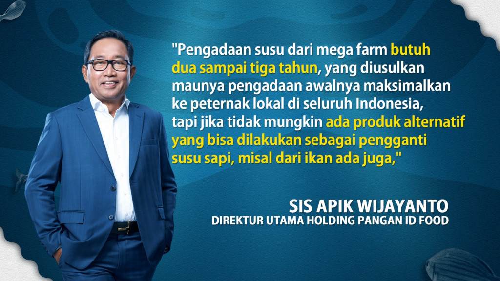 Susu Ikan Gantikan Susu Sapi, Emang Bisa?