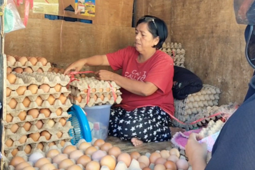 Namun harga telur kini tembus Rp50 ribu hingga Rp52 ribu per rak. Kenaikan harga ini dipicu tingginya permintaan jelang perayaan Maulid Nabi Muhammad 1.446 Hijriah pada 16 September 2024 mendatang. Banyaknya penggunaan telur saat perayaan maulid di daerah ini memicu tingginya permintaan.