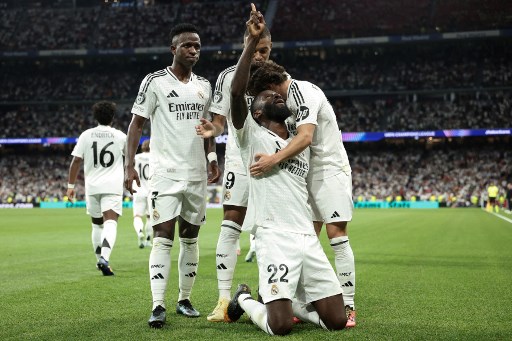 Namun anak-anak asuh pelatih Carlo Ancelotti mampu memulihkan keunggulan pada menit ke-83 melalui Antonio Rudiger yang mengonversi umpan Luka Modric. Dan gol Endrick pada menit ke-90+5 menutup kemenangan tuan rumah menjadi 3-1.