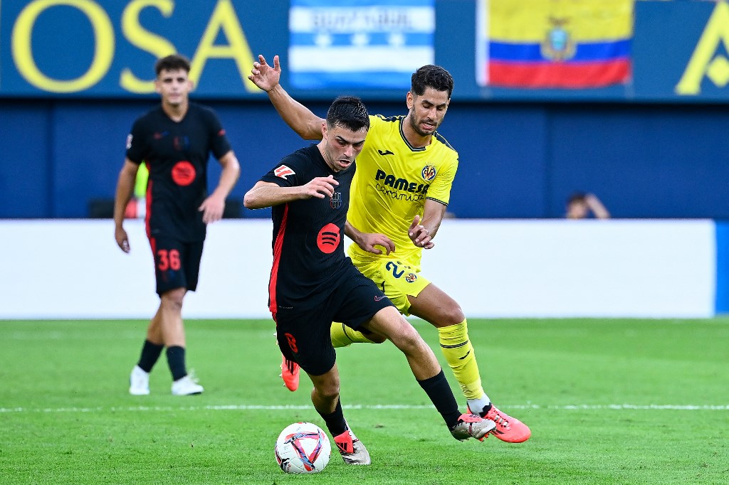 Barcelona berpesta ketika menyambangi markas Villarreal dalam lanjutan La Liga yang dihelat Minggu, 22 September 2024. Blaugrana menang telak 5-1 atas Submarino Amarillo.