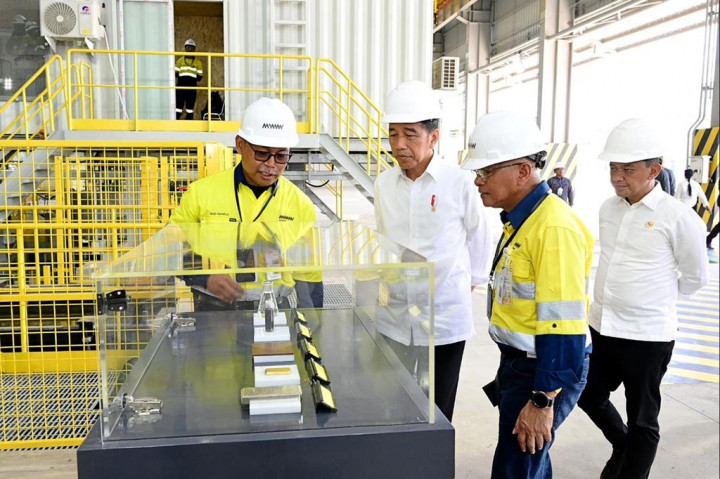 Menurut dia, pengoperasian smelter tembaga menjadi upaya membalikkan produk domestik bruto Indonesia dari konsumsi menjadi produksi.