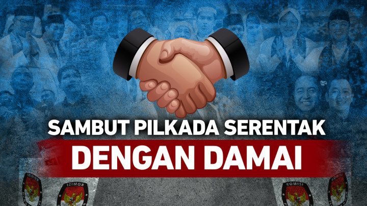 Sambut Pilkada Serentak dengan Damai