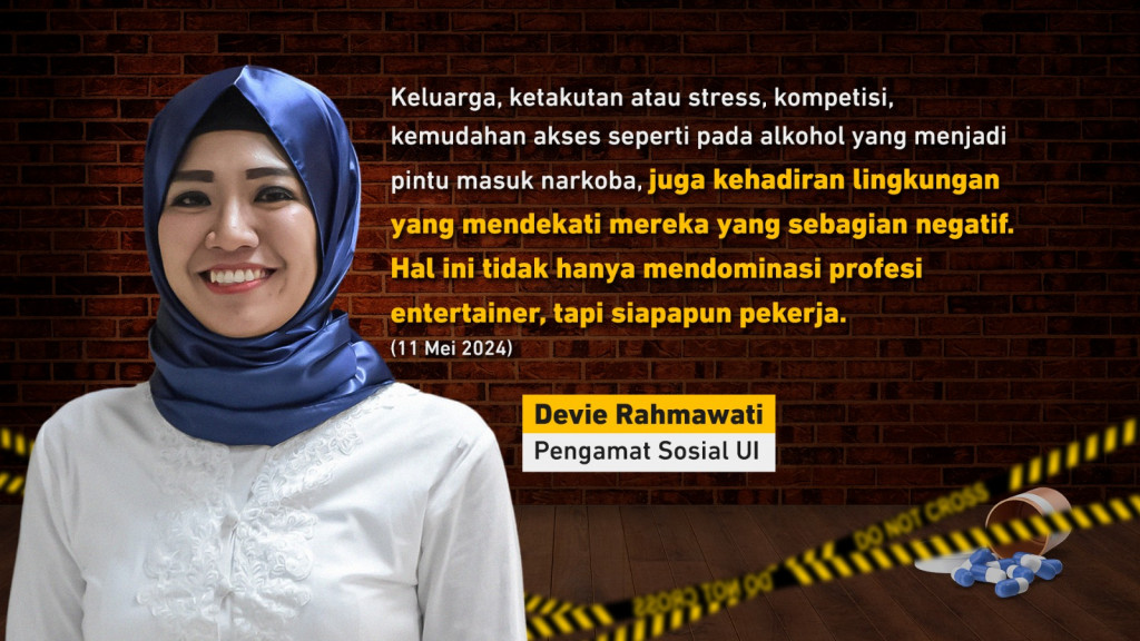 Artis 'Akrab' dengan Narkoba