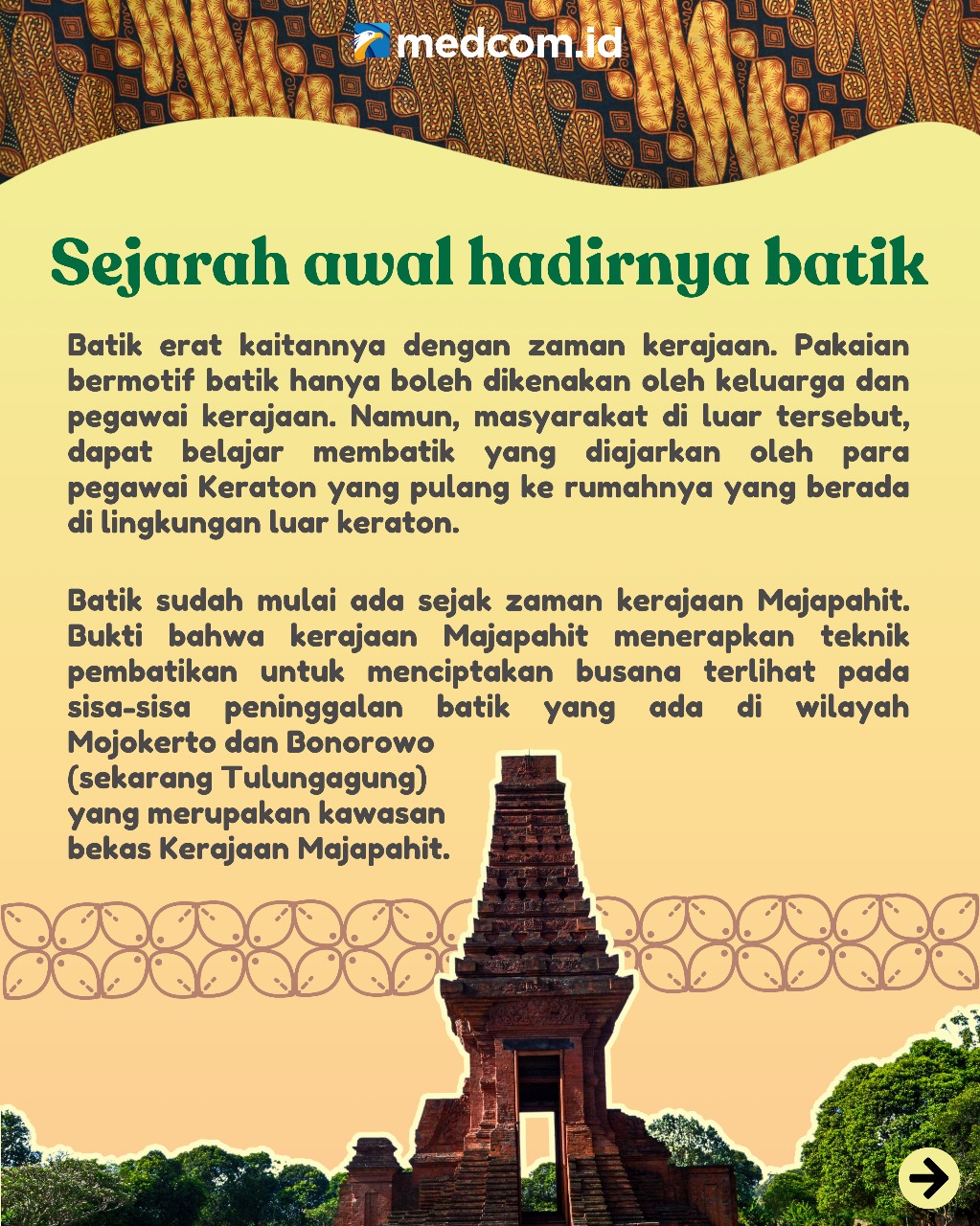 Sejarah Batik yang Dirayakan Setiap 2 Oktober
