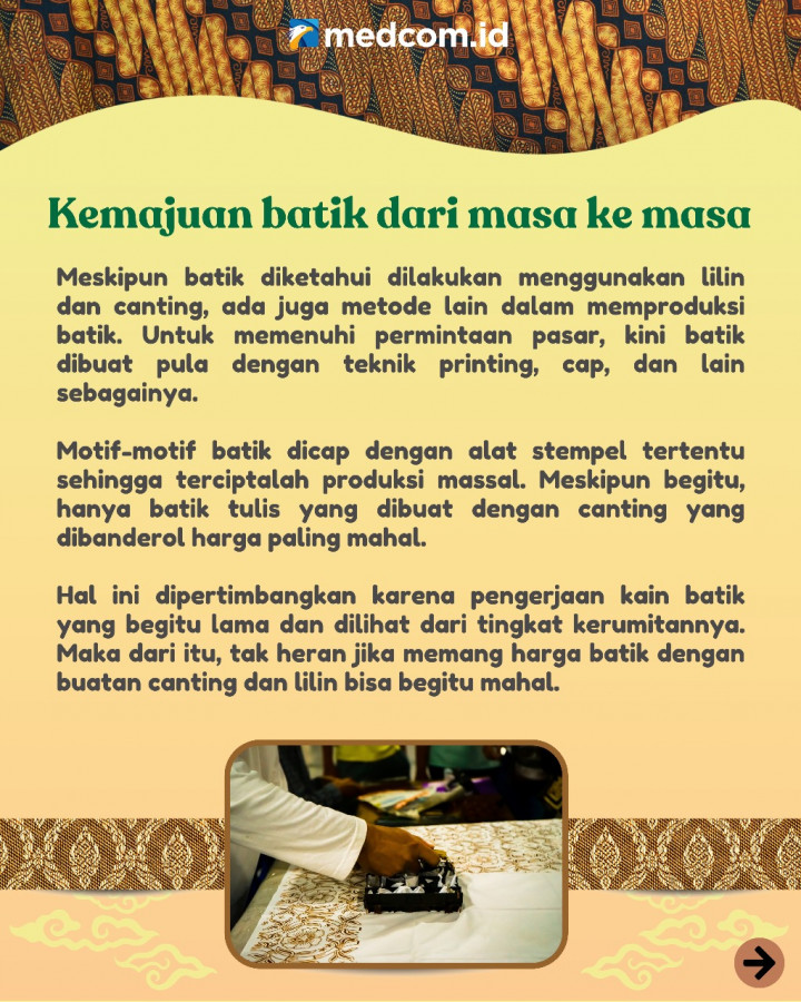 Sejarah Batik yang Dirayakan Setiap 2 Oktober