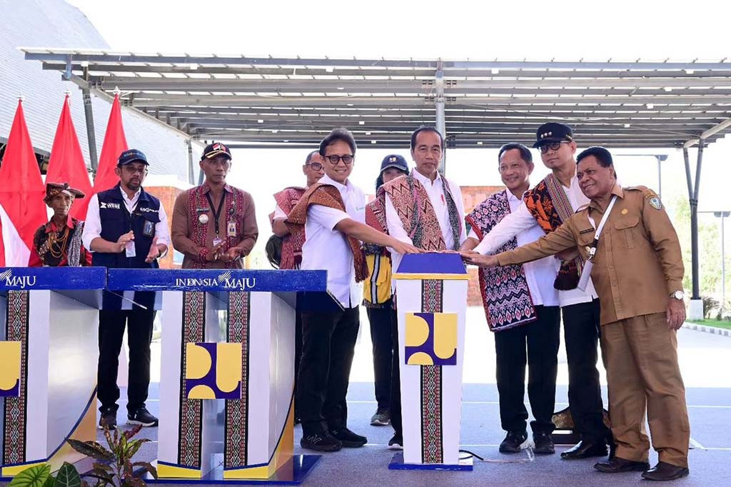 Dalam sambutannya, Kepala Negara menegaskan pentingnya keberadaan PLBN sebagai representasi dari wajah Indonesia di mata dunia. Presiden menyampaikan bahwa perbatasan adalah beranda depan negara yang menunjukkan kemajuan bangsa.