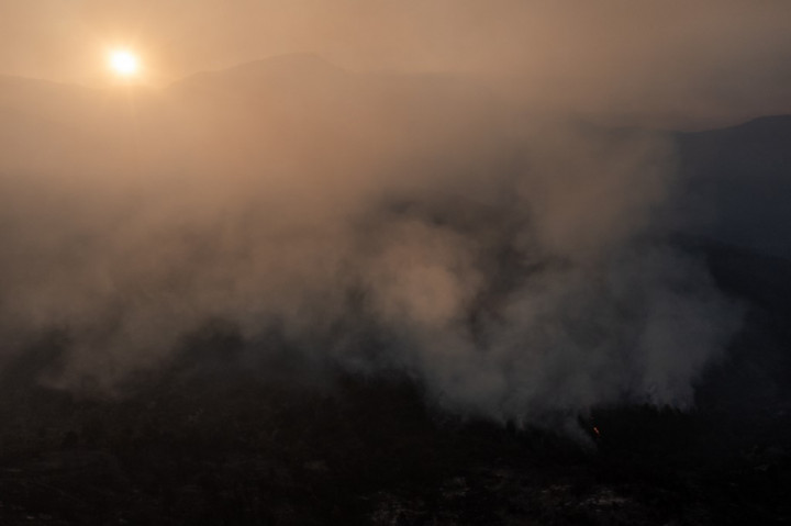Kebakaran hutan di Yunani Tengah masih berlangsung pada hari ketiga, kantor berita AMNA melaporkan pada Selasa, 1 Oktober 2024.