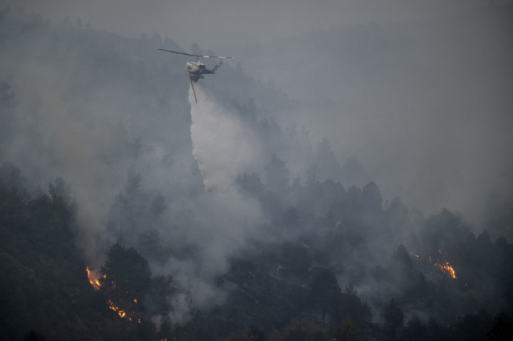 Menteri Perlindungan Sipil Vassilis Kikilias menyatakan pihaknya mengerahkan 406 petugas damkar dan 16 tim komando hutan yang dilengkapi dengan 20 lebih kendaraan udara ke wilayah Korinthos.