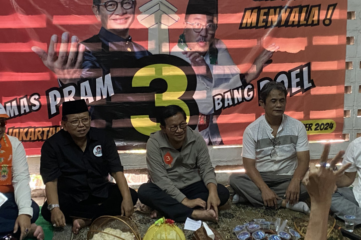 Calon Gubernur Nomor urut 3 Pramono Anung melakukan blusukan dan belanja masalah di Rusun Bidara Cina dihari ke delapan masa sampanye. Pramono mengatakan Air menjadi Masalah utama masyarakat yang tinggal dirusun.