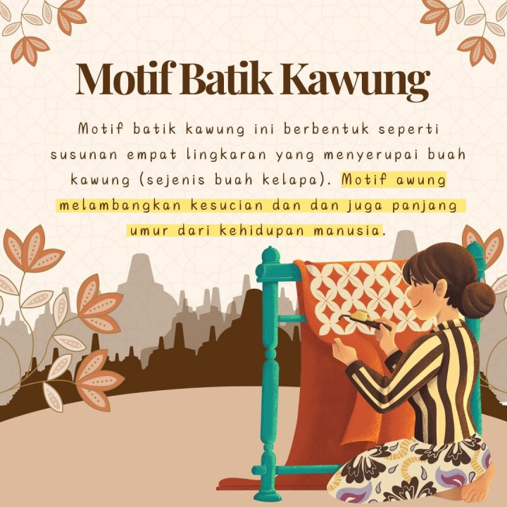 Begini Filosofi Beberapa Motif Batik di Indonesia