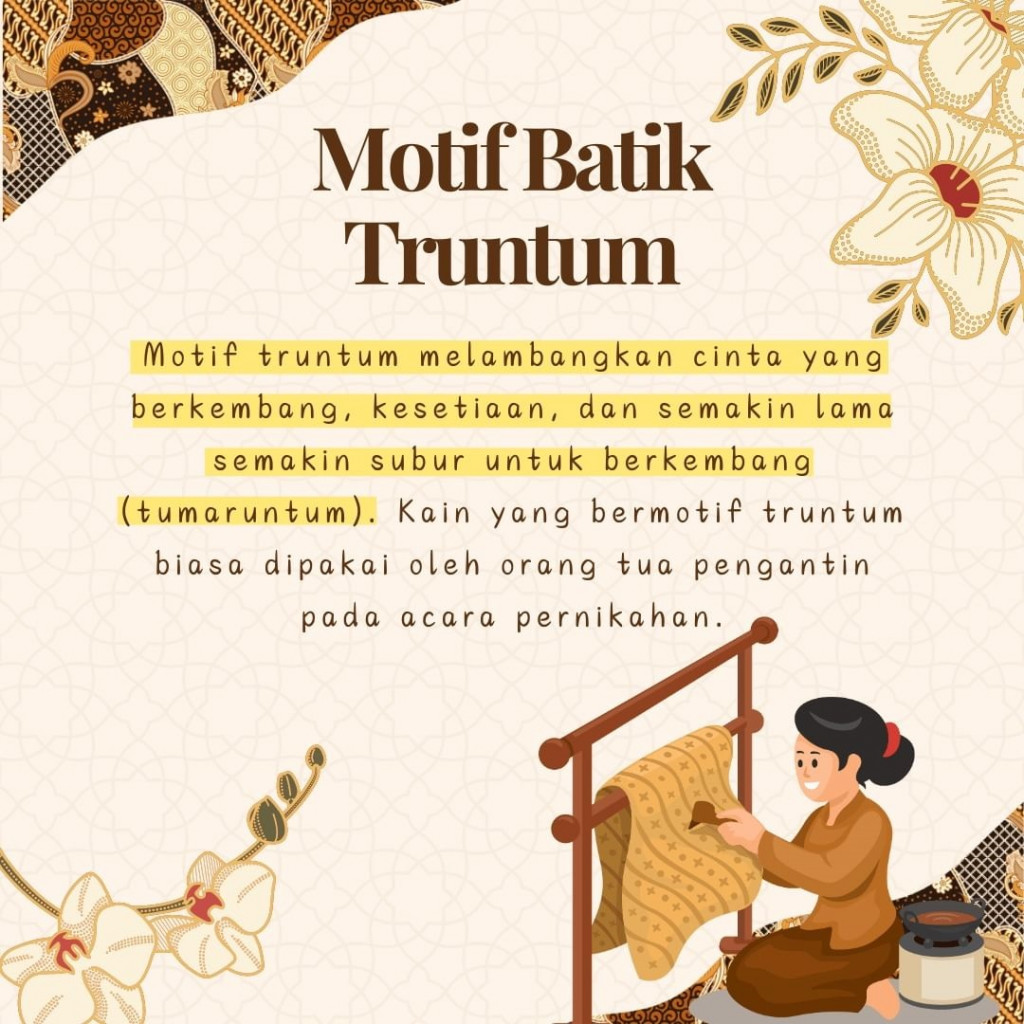 Begini Filosofi Beberapa Motif Batik di Indonesia