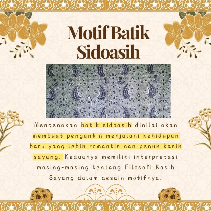 Begini Filosofi Beberapa Motif Batik di Indonesia