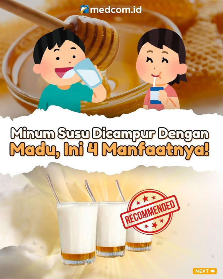 Manfaat Minum Susu Dicampur Madu