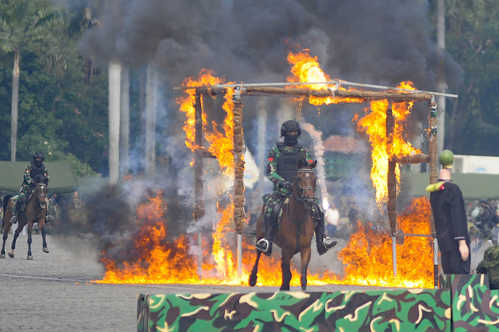 Gladi bersih itu dilakukan demi memastikan acara puncak yang akan digelar pada Sabtu, 5 Oktober 2024 nanti berjalan dengan lancar.