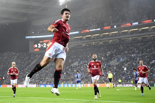 Gol-gol dari MU dicetak oleh Marcus Rashford, Rasmus Hojlund dan Harry Maguire, sedangkan Porto lewat Pepe serta Samu Omorodion (2).