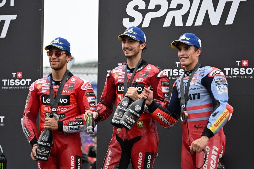 Bagnaia menjadi yang tercepat di depan rekan satu timnya, Enea Bastianini, dan rekan satu timnya tahun depan, yakni Marc Marquez (Gresini Racing) dalam balapan dengan total 12 lap tersebut. Bastianini dan Marquez masing-masing terpaut 0,181 detik dan 0,349 detik dari sang pemimpin balapan.