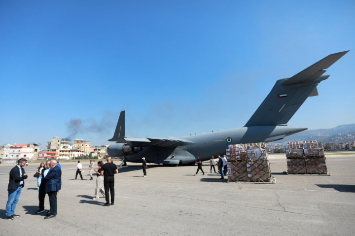 Pada 30 September, Presiden UAE Sheikh Mohamed bin Zayed Al Nahyan memerintahkan alokasi paket bantuan darurat senilai 100 juta dolar AS (sekitar Rp1,56 triliun) untuk Lebanon.