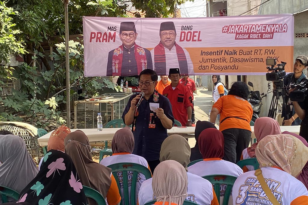 Calon Gubernur (Cawagub) Jakata Pramono Anung memberi tanggapan soal Judi Online (judol) yang melibatkan anak di Jakarta. Pramono mengatakan akan memberikan edukasi kepada masyarakat.