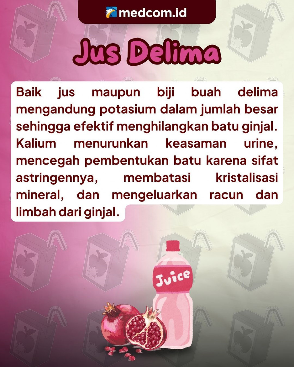 Cara Mudah Bersihkan Ginjal dengan 5 Jus Buah