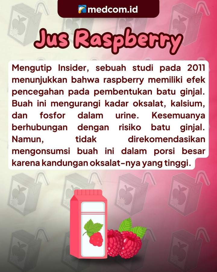 Cara Mudah Bersihkan Ginjal dengan 5 Jus Buah