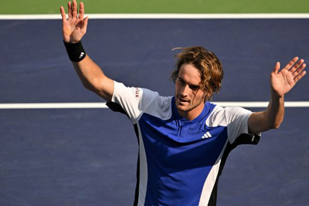 Stefanos Tsitsipas berhasil melaju ke babak 16 besar Shanghai Masters usai mengalahkan Alexandre Muller, Selasa, 8 Oktober 2024. Petenis Yunani itu menang dua gim langsung dengan skor 6-3, 7-5.