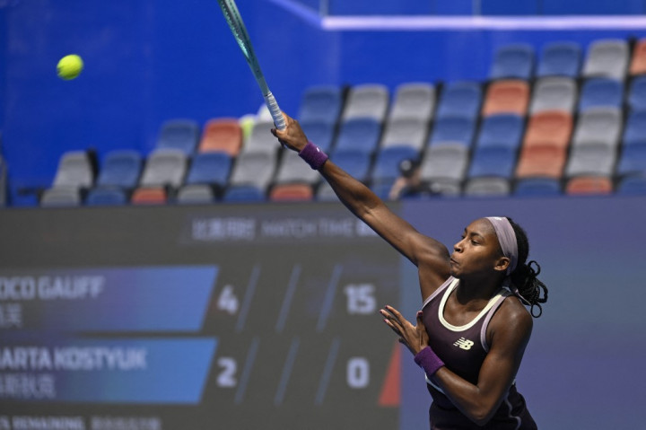 Unggulan keempat Gauff mengalahkan unggulan ke-13 Kostyuk hanya dalam waktu 61 menit untuk meraih kemenangan kedelapan berturut-turut dalam tur.