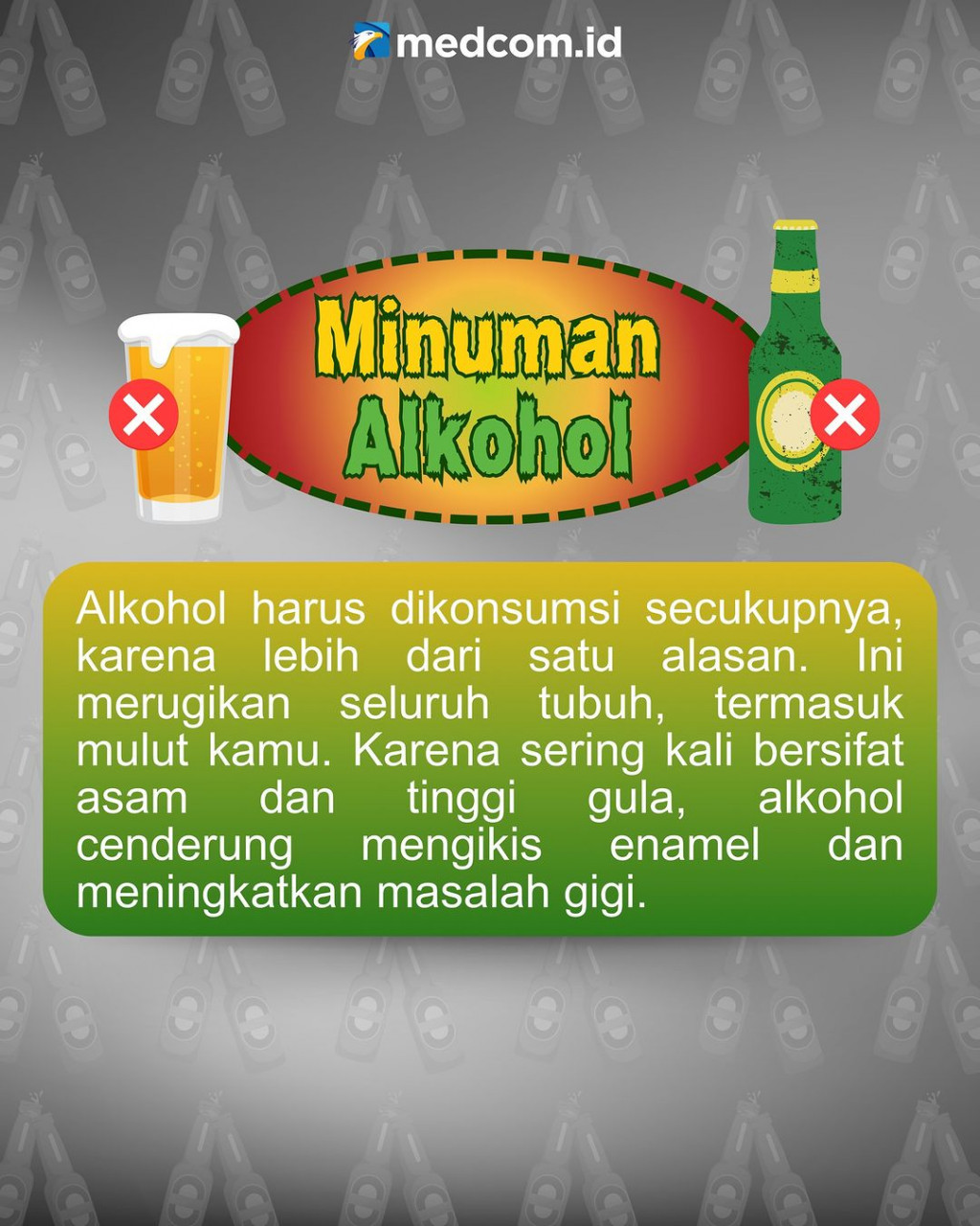 Mau Gigimu Sehat? Hindari 5 Minuman ini!