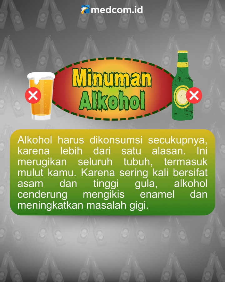 Mau Gigimu Sehat? Hindari 5 Minuman ini!