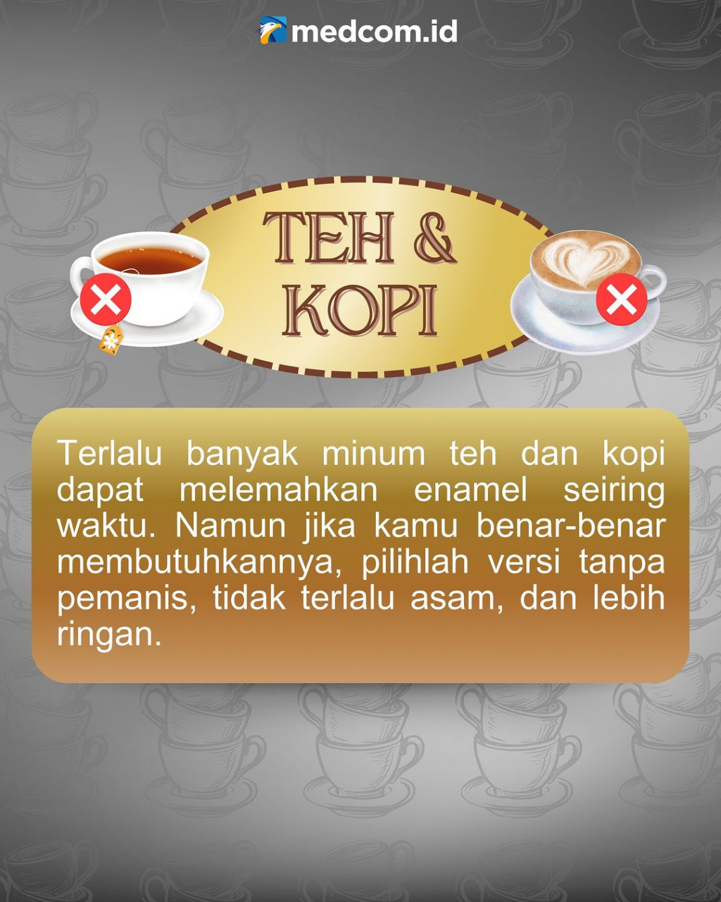 Mau Gigimu Sehat? Hindari 5 Minuman ini!