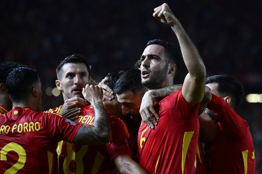 Timnas Spanyol menang tipis 1-0 atas tamunya Denmark pada matchday ke-3 League A Grup 4 UEFA Nations League 2024/25 di Stadion Enrique Roca pada Minggu, 13 Oktober  20204 dini hari WIB.