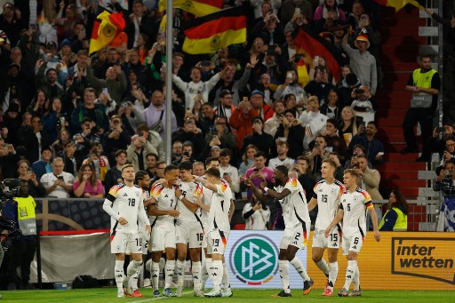 Pemain Stuttgart Jamie Leweling menyumbang gol pada debutnya, untuk membawa Der Panzer menaklukkan De Oranje dan mengunci posisi dua besar di klasemen sementara Liga A Grup 3.
