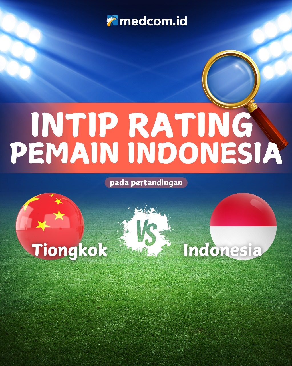 Rating Pemain Indonesia Saat Lawan Tiongkok