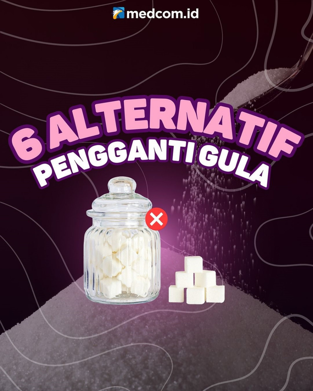Ini 6 Alternatif Pengganti Gula