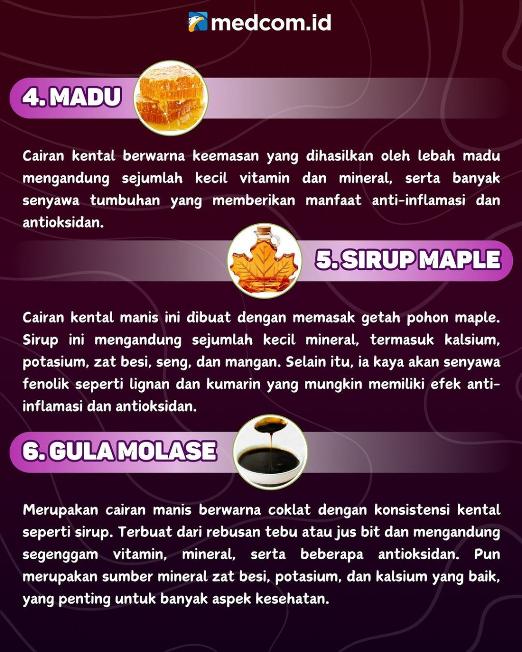 Ini 6 Alternatif Pengganti Gula