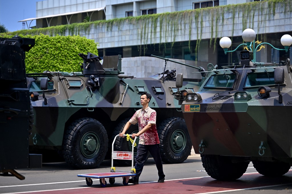 Usai memimpin pengarahan pengamanan pelantikan presiden di Jakarta, Jumat, Panglima TNI Jenderal Agus Subiyanto mengatakan satuan tugas tersebut disebar ke beberapa ring.