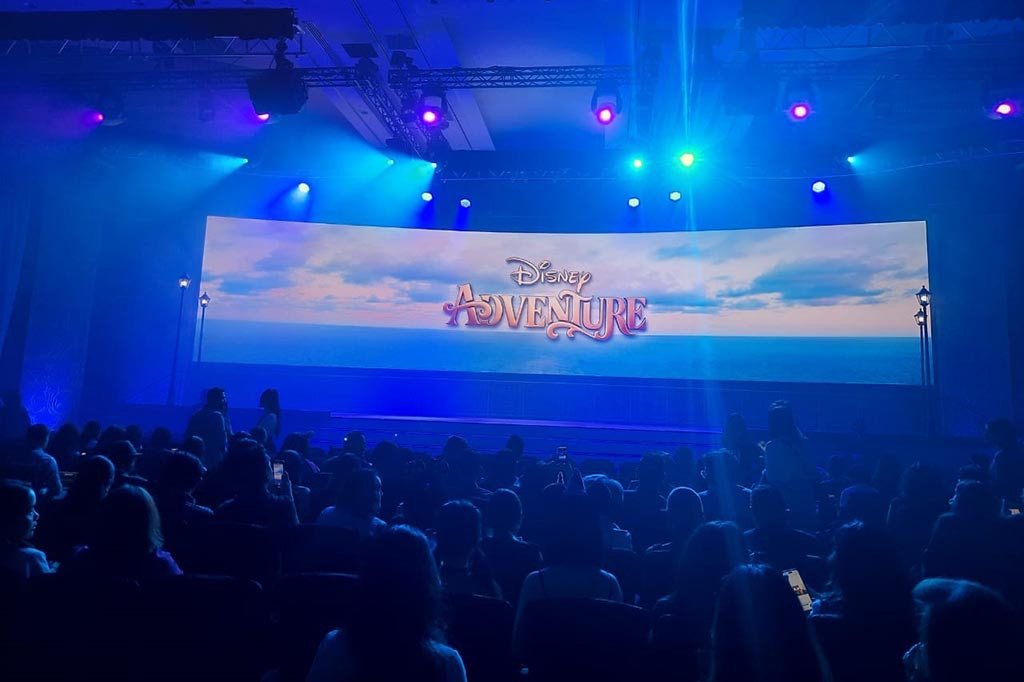 Grand Reveal Disney Adventure, di Marina Bay Sands, Singapura.