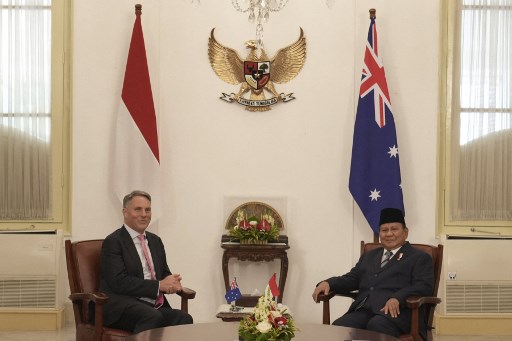 Wakil PM Richard Marles beserta delegasi pun melakukan perbincangan. Dalam pertemuan tersebut, Prabowo didampingi oleh Kepala Protokol Negara Andy Rachmianto.
