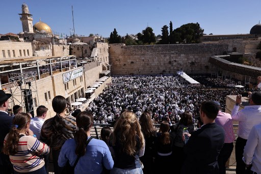 Sekitar 1.390 pemukim ilegal Israel memaksa masuk kompleks Masjid Al-Aqsa di Yerusalem Timur yang diduduki pada Minggu, 20 Oktober 2024, untuk merayakan hari raya Yahudi Sukkot.