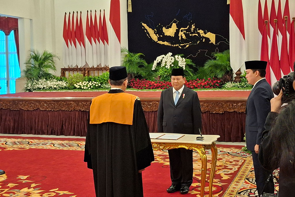 Pengangkatan Sunarto tersebut didasarkan pada Keputusan Presiden Republik Indonesia Nomor 136P Tahun 2024 tentang Pemberhentian dengan Hormat Wakil Ketua Mahkamah Agung bidang Yudisial dan Pengangkatan Ketua Mahkamah Agung.