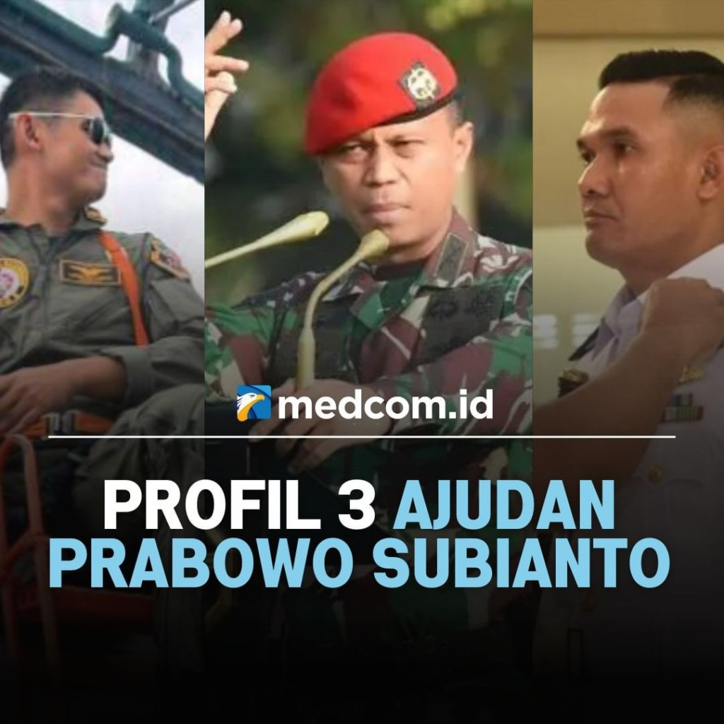 Profil 3 Calon Ajudan Prabowo Subianto
