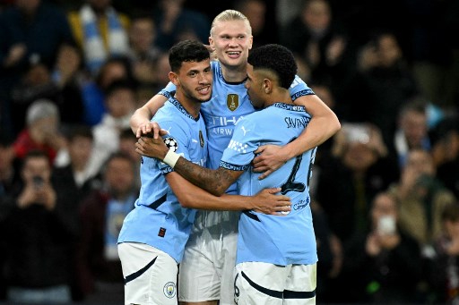 Manchester City meraih kemenangan telak 5-0 atas klub Ceko, Sparta Praha dalam matchday ke-3 Liga Champions 2024/25 yang berlangsung di Etihad Stadium, Kamis, 24 Oktober 2024 dini hari WIB.