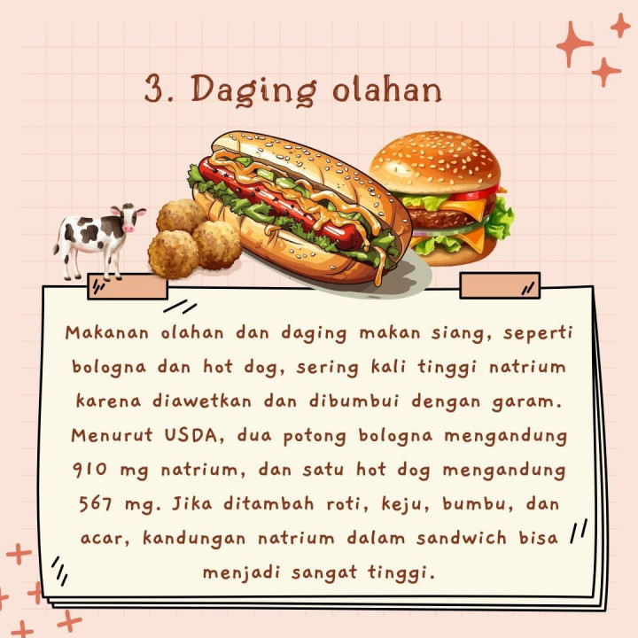Beberapa Makanan yang Sebaiknya Dihindari Penderita Hipertensi