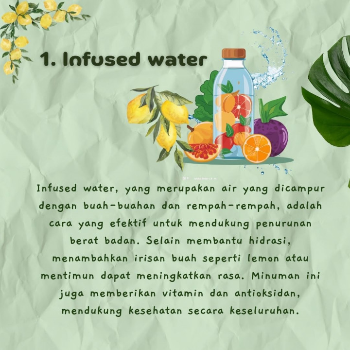 Beberapa Minuman yang Bisa Bantu Turunkan Berat Badan