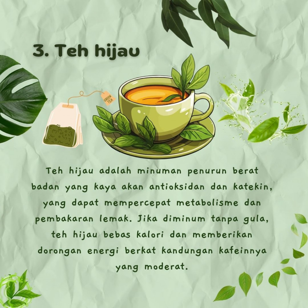 Beberapa Minuman yang Bisa Bantu Turunkan Berat Badan