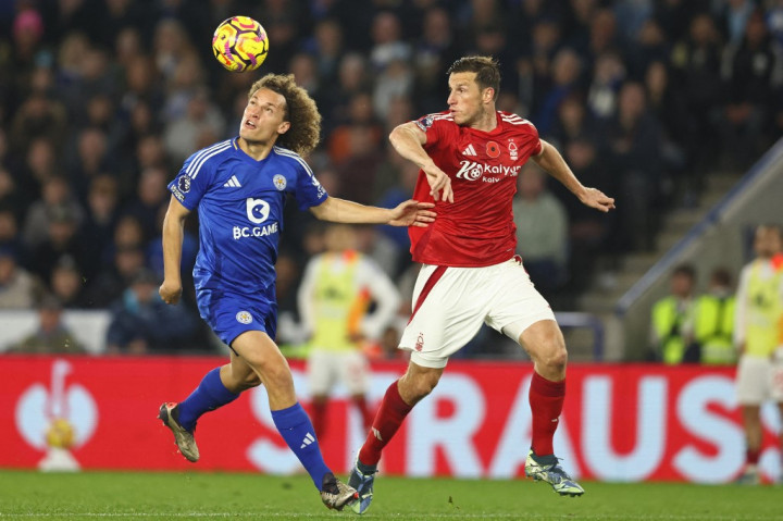 Nottingham Forest naik ke posisi lima besar usai mempermalukan tuan rumah Leicester City 1-3 pada lanjutan pekan ke-9 Liga Inggris 2024/2025 di Stadion King Power Stadium, Leicester, Leicestershire, Sabtu, 26 Oktober 2024 dini hari WIB. Chris Wood mencetak brace di laga tersebut.