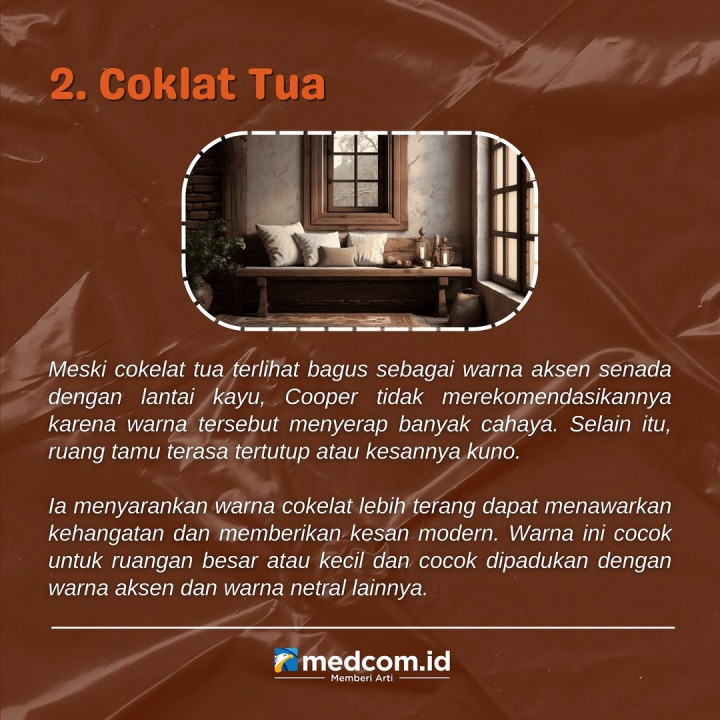 Jangan Gunakan Warna Ini di Ruang Tamu