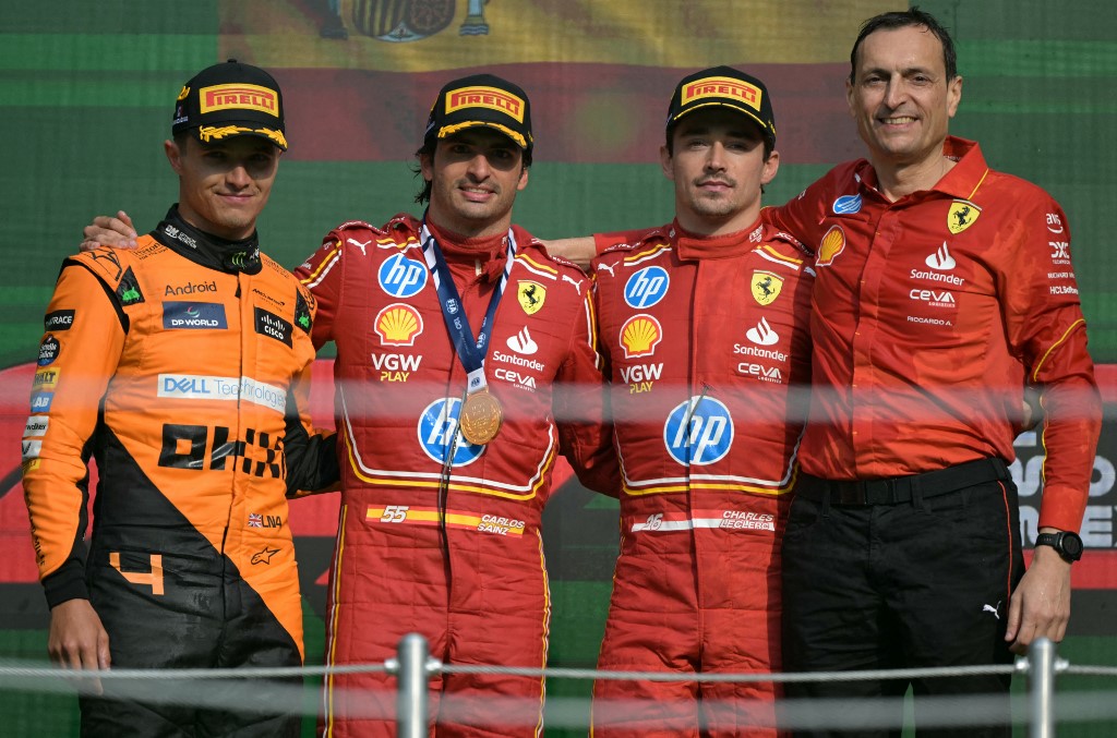 Sainz sangat senang bisa menjuarai balapan di sirkuit ini sebelum pindah tim bersama Williams musim depan.