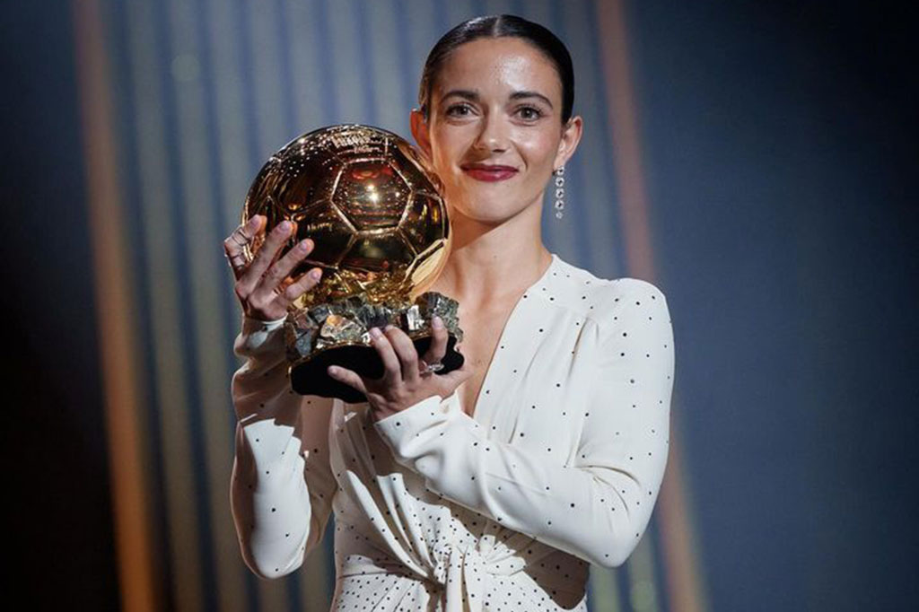 Sementara pemain Barcelona dan Timnas Spanyol, Aitana Bonmati meraih Ballon d'Or 2024 sebagai pemain wanita terbaik dunia. Ini merupakan penghargaan keduanya setelah meraihnya tahun lalu.
