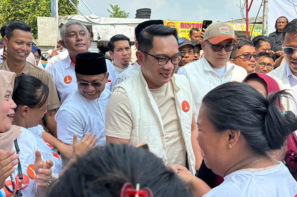 Calon Gubernur Jakarta Ridwan Kamil (RK) mengklaim sebanyak 25%  pemilih PDIP memberikan dukungan untuk RIDO (RK-Suswono). Dalam hal ini, ia menanggapi pertemuan calon gubernur Jakarta Nomor urut 3, Pramono Anung dengan 7 anggota KIM Plus.