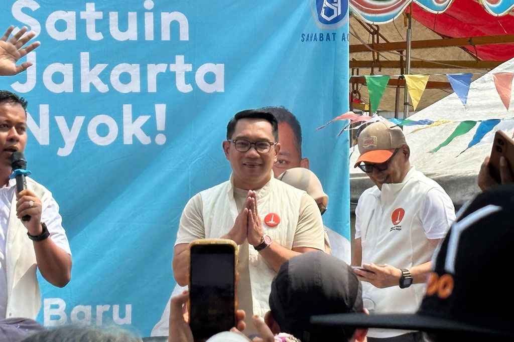 Di samping itu, RK ingin tetap fokus untuk membaur ke masyarakat, karena menurutnya masyarakat merupakan suara utama dalam Pilkada 2024. 